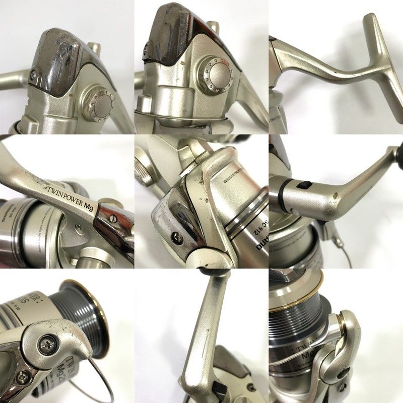 ☆SHIMANO TWIN パワー Mg C3000 訳ユウ3台セット 03 SHIMANO TWIN