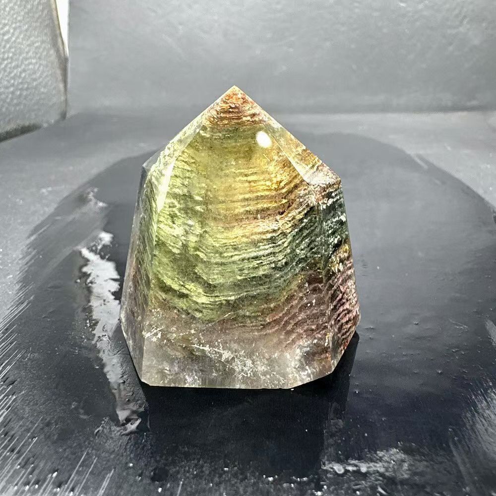 AAAAAAA級天然ガーデンクォーツ水晶六角柱B0307|YS|26075|169A