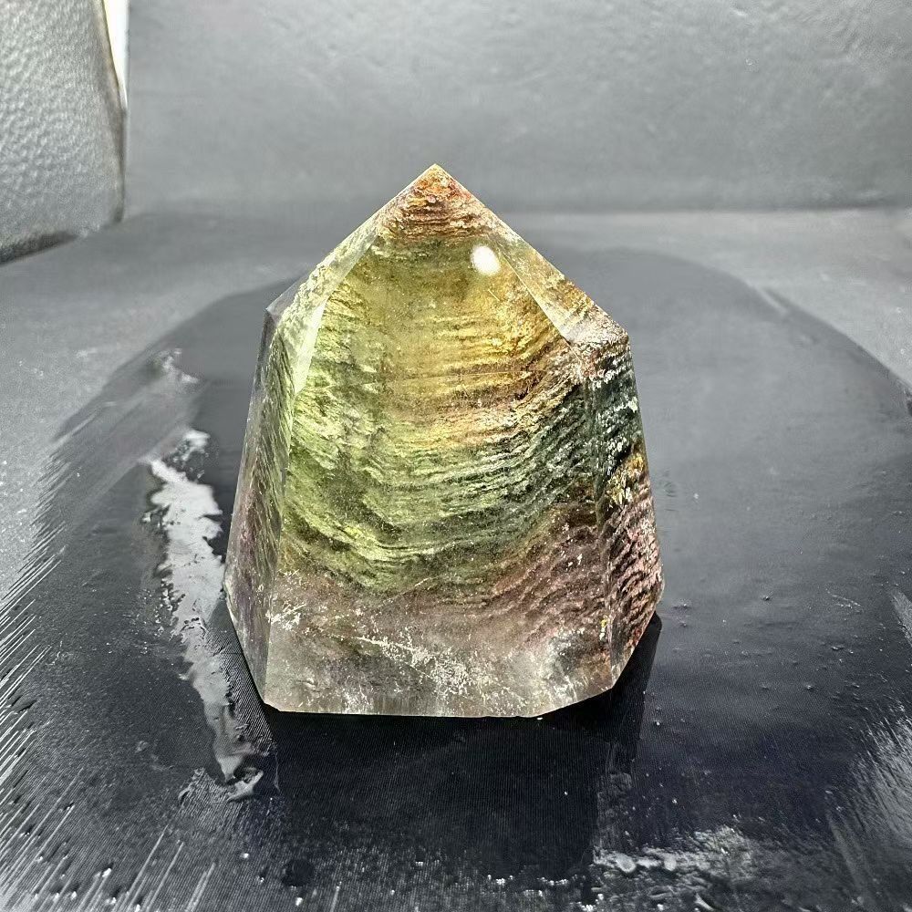 AAAAAAA級天然ガーデンクォーツ水晶六角柱B0307|YS|26075|169A