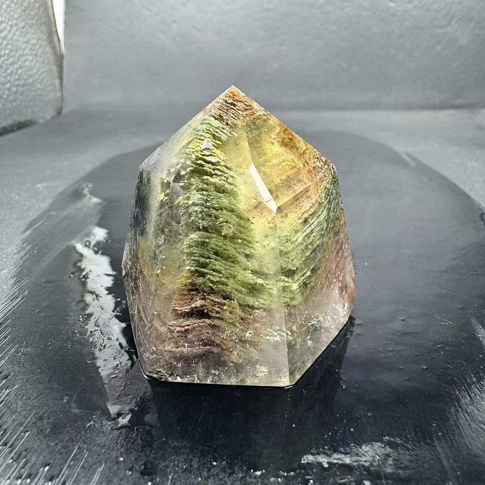 AAAAAAA級天然ガーデンクォーツ水晶六角柱B0307|YS|26075|169A