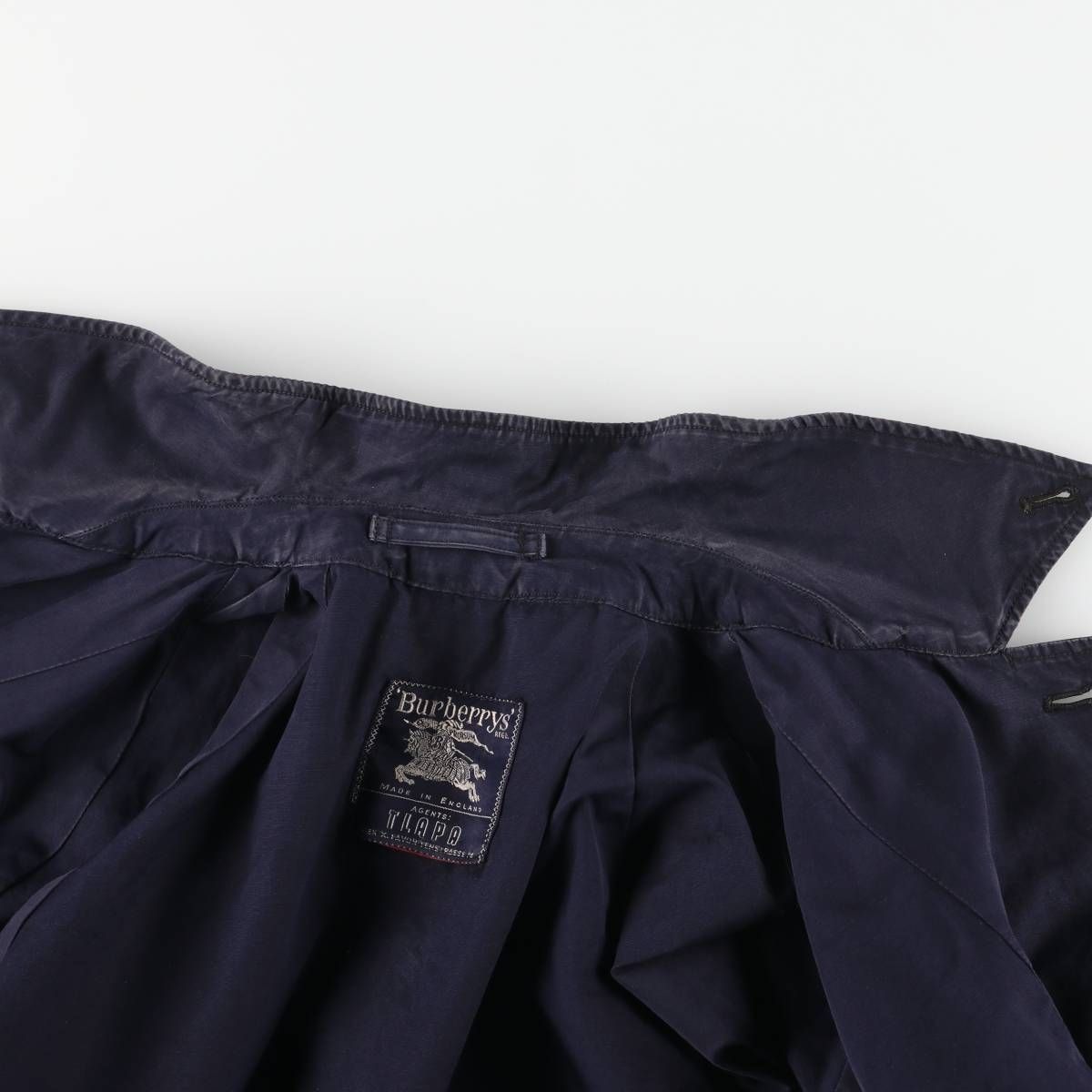 古着 バーバリー Burberry's ステンカラーコート バルマカーンコート 英国製 メンズL相当/evb034346 古着 バーバリー Burberry's ステンカラーコート バルマカーンコート