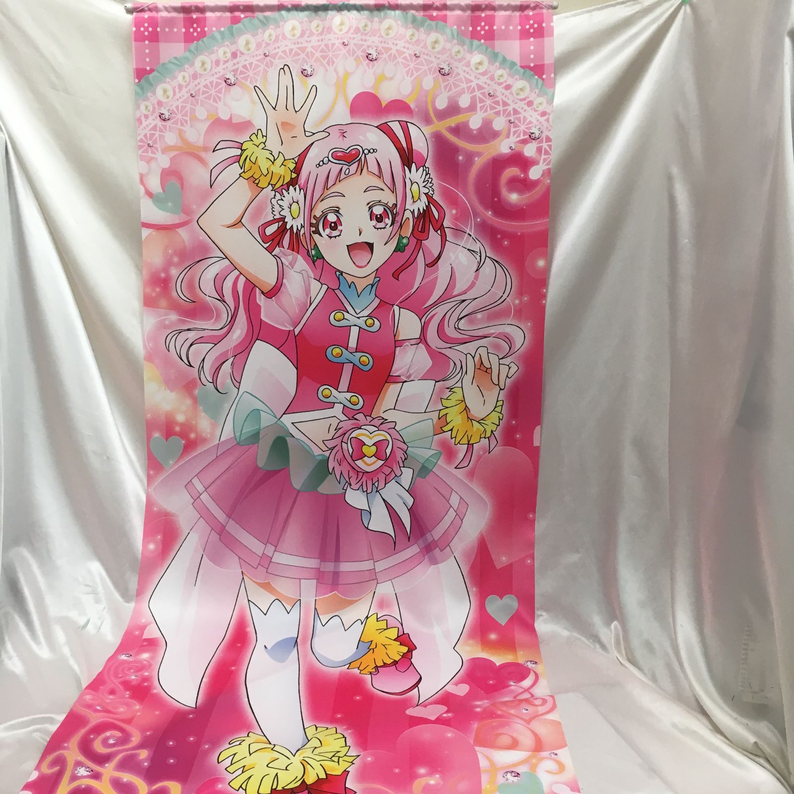 キュアキュアエール 等身大タペストリー HUGっと!プリキュア キュア 