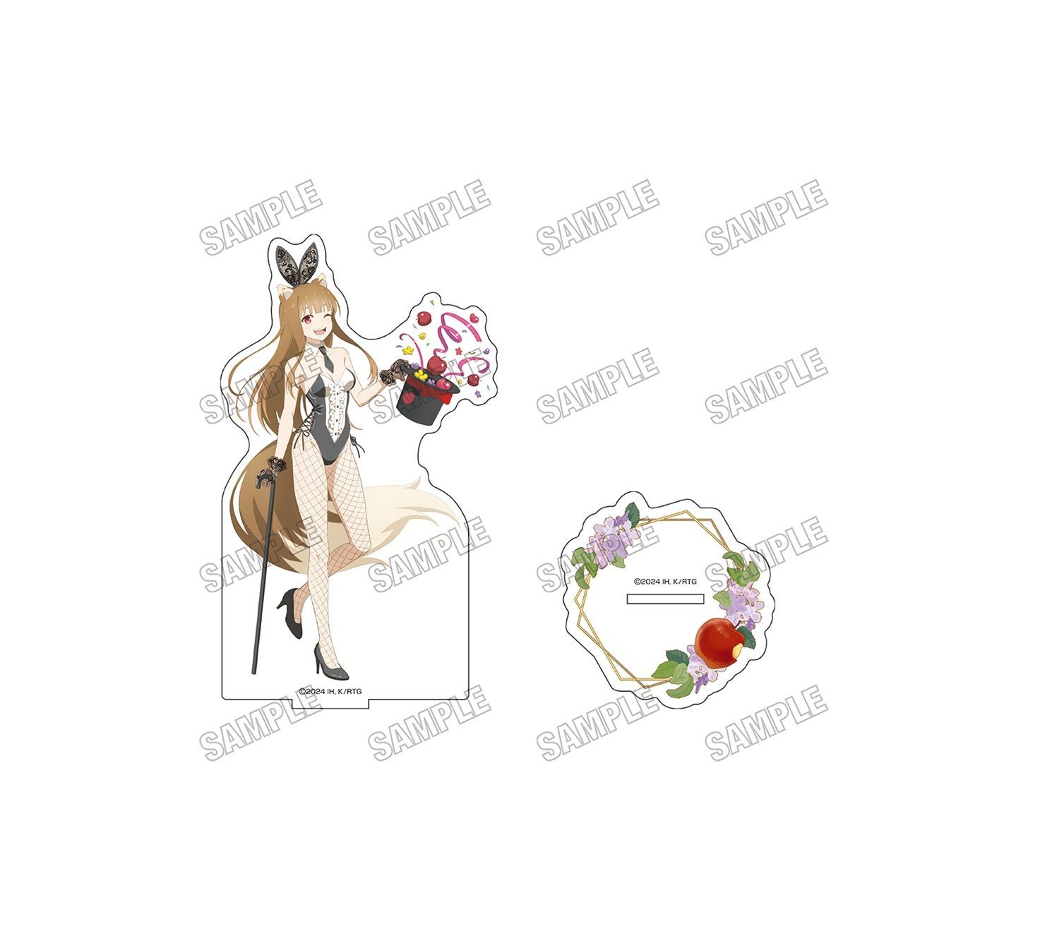 ホロ アクリルスタンド 狼と香辛料 MERCHANT MEETS THE WISE WOLF 描き 