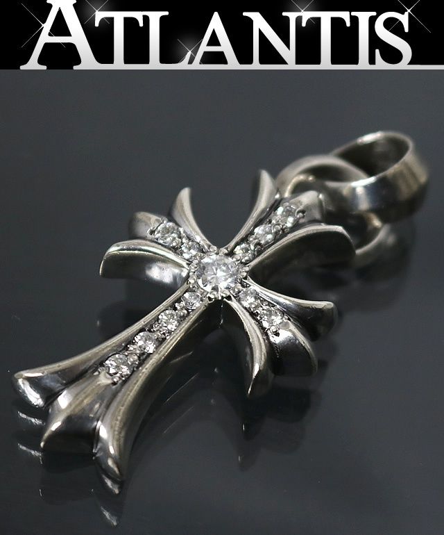 CHROME HEARTS 銀座店 クロムハーツ スモールCHクロス ウィズ ベイル