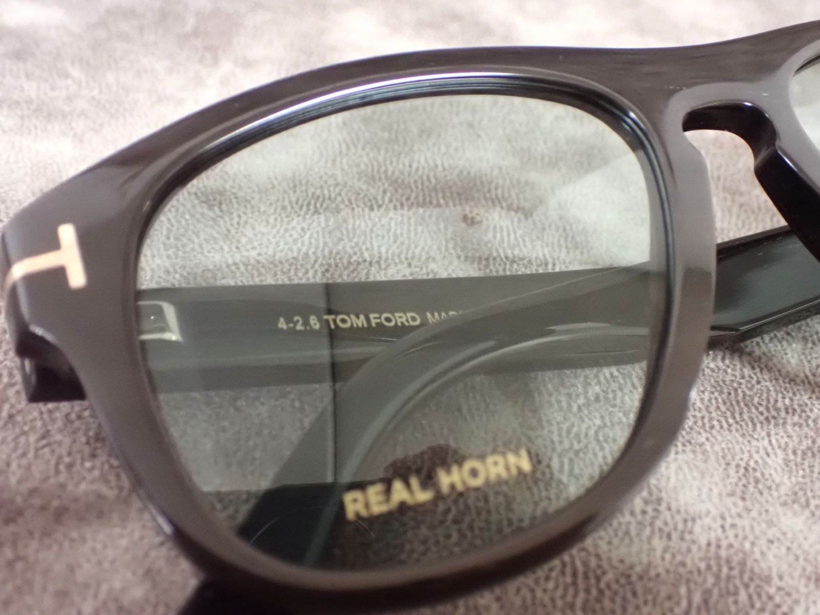 定価15万/美品】TOM FORD トムフォード TOM N.7 63N REAL HORN 天然水