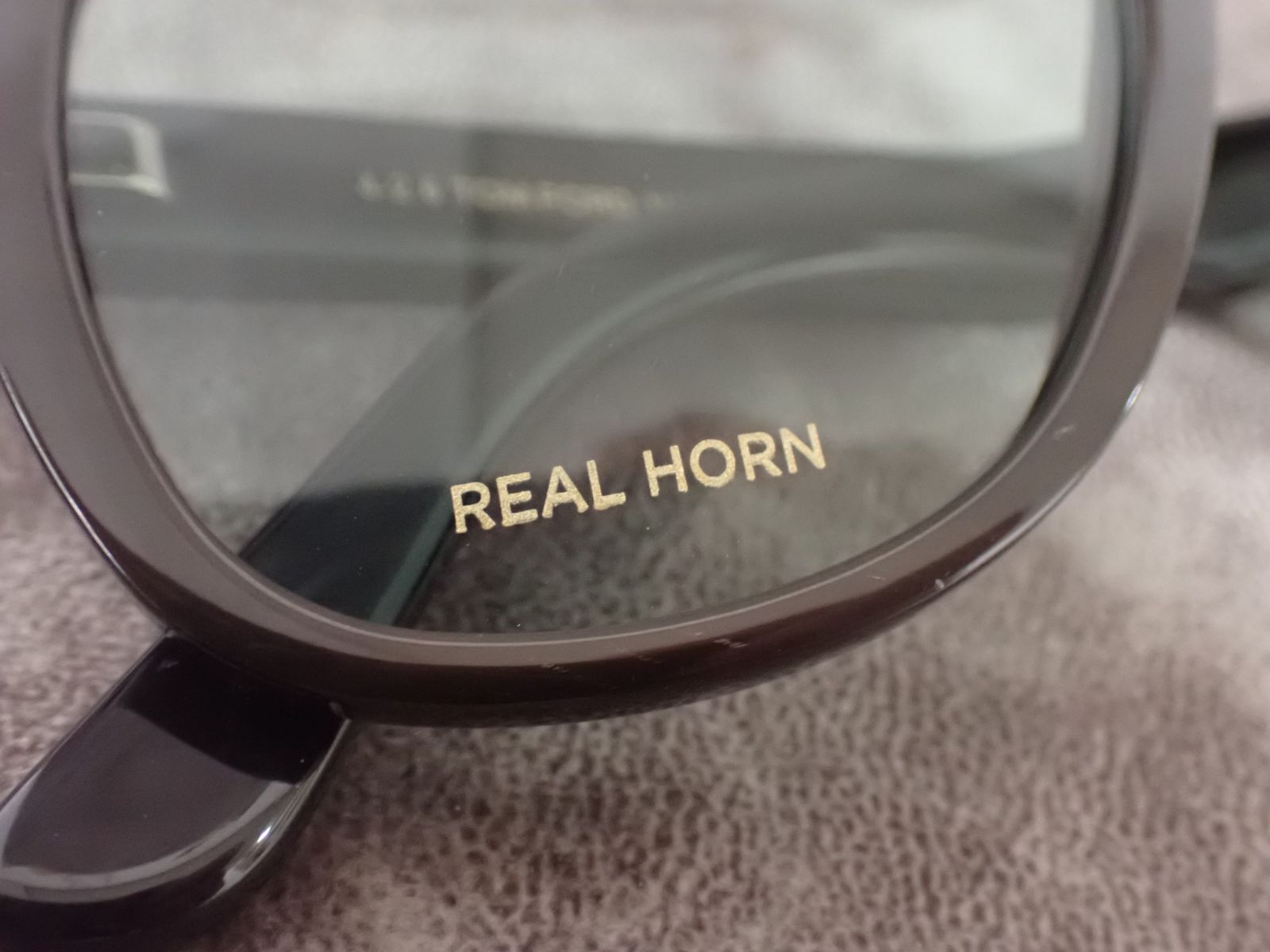 定価15万/美品】TOM FORD トムフォード TOM N.7 63N REAL HORN 天然水