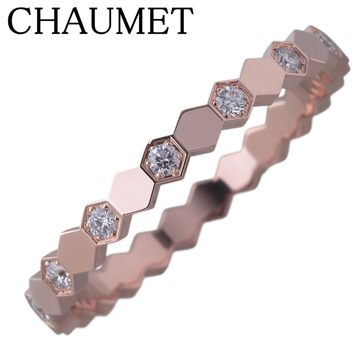 新品仕上げ済）ショーメ CHAUMET ビーマイラブ ハニカム リング ハーフ 