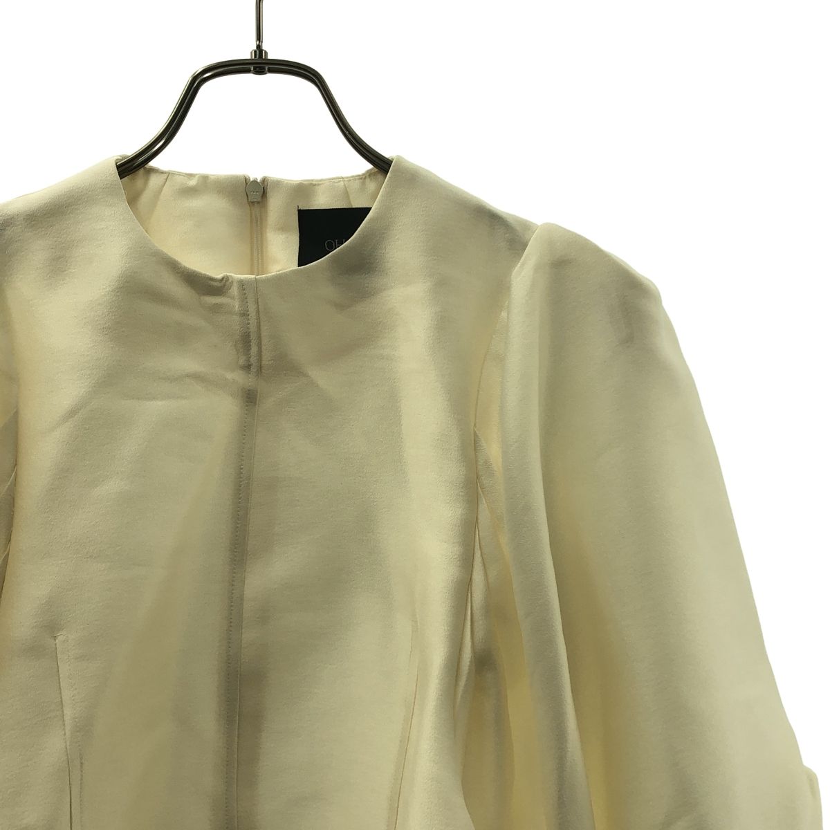 OHGA / オーガ | 2025AW | SATIN BLOUSE サテンブラウス | F 