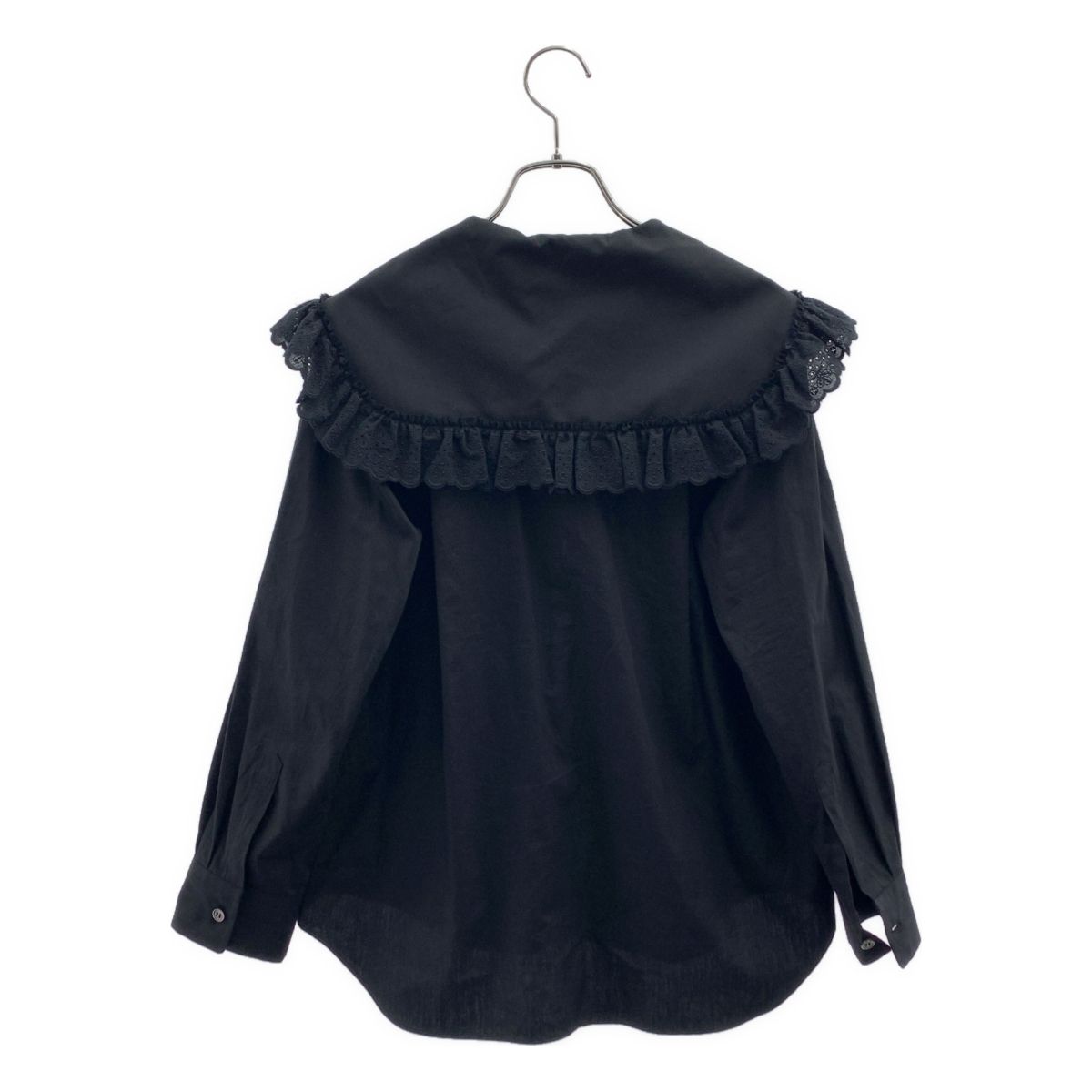 tricot COMME des GARÇONS セーラーカラーブラウス 黒 COMME des 