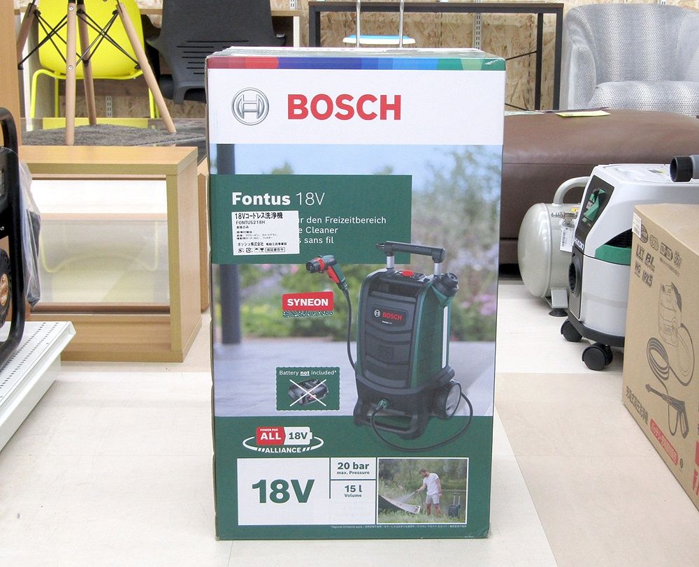 Amazon | ボッシュ(BOSCH) 18Vコードレス洗浄機 Fontus(フォンタス