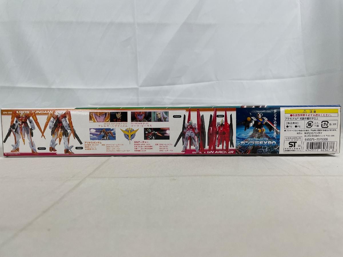 未開封】【ガンプラEXPO限定】 HG 1/144アリオスガンダム&GNアーチャー
