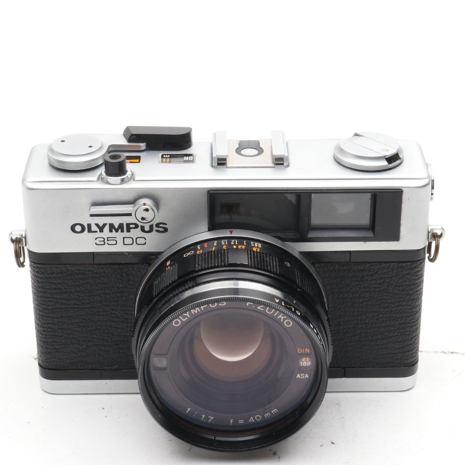 OLYMPUS 35DC シルバー 40mm F1.7 フィルムカメラ コンパクト - メルカリ