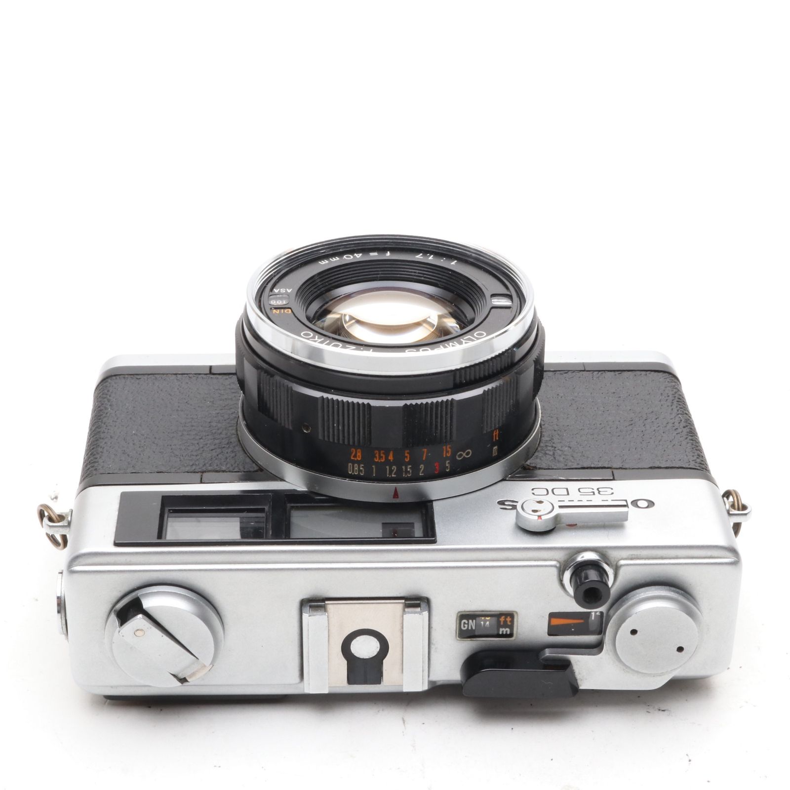 OLYMPUS 35DC シルバー 40mm F1.7 フィルムカメラ コンパクト - メルカリ