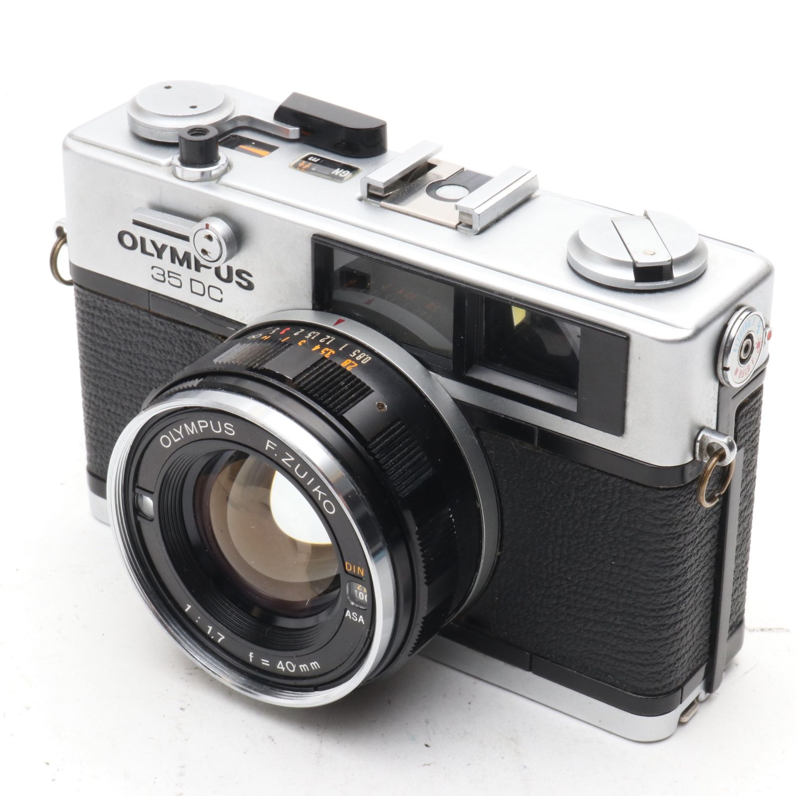 OLYMPUS 35DC シルバー 40mm F1.7 フィルムカメラ コンパクト - メルカリ