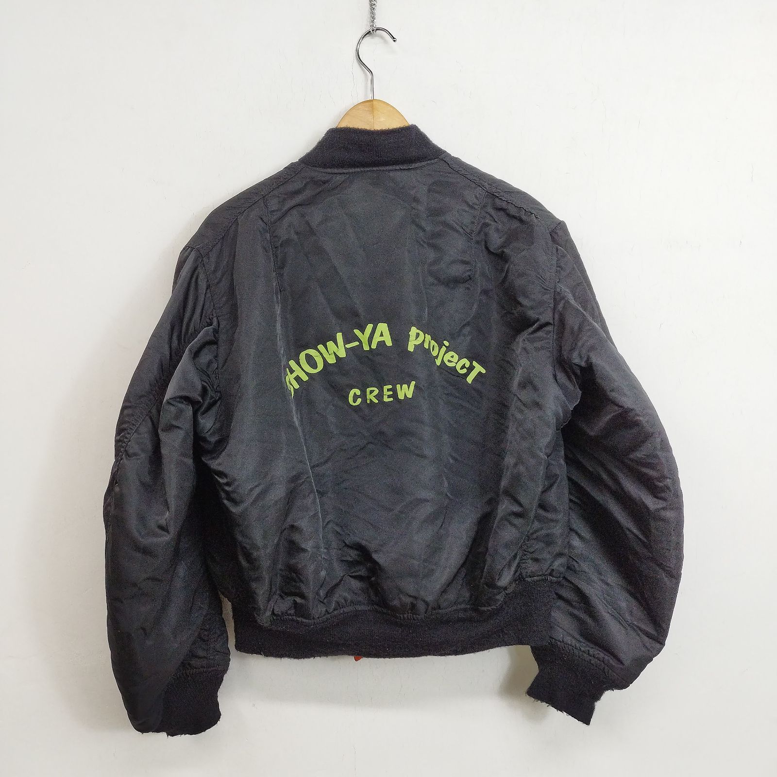80s Alpha Industries アルファ MA-1 フライトジャケット IDEAL SHOW