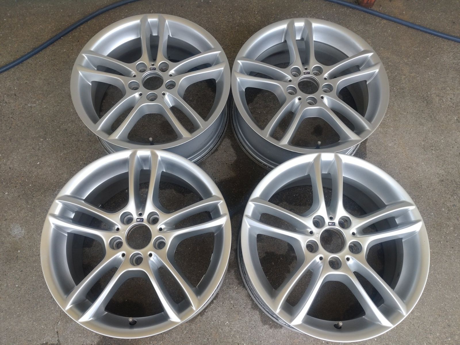 希少♪ BMW 1シリーズ E82系 135 純正 ホイール 18インチ 7.5J+49/8.5J 
