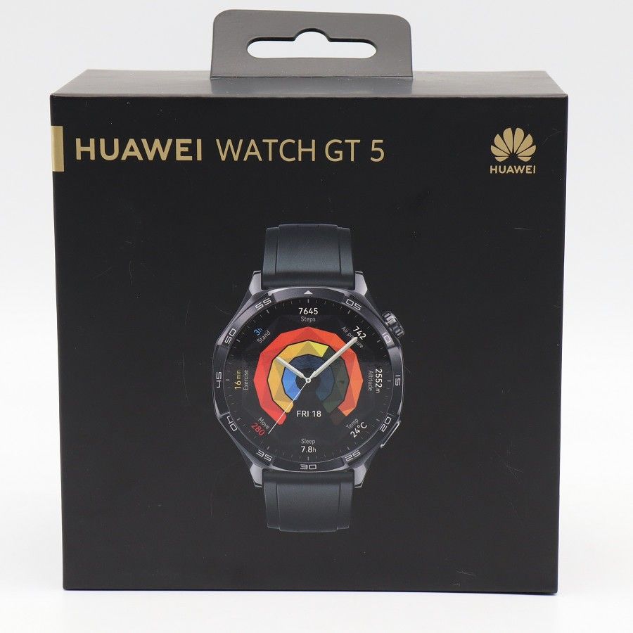 美品 HUAWEI WATCH GT5 46mm ブラック- メルカリ