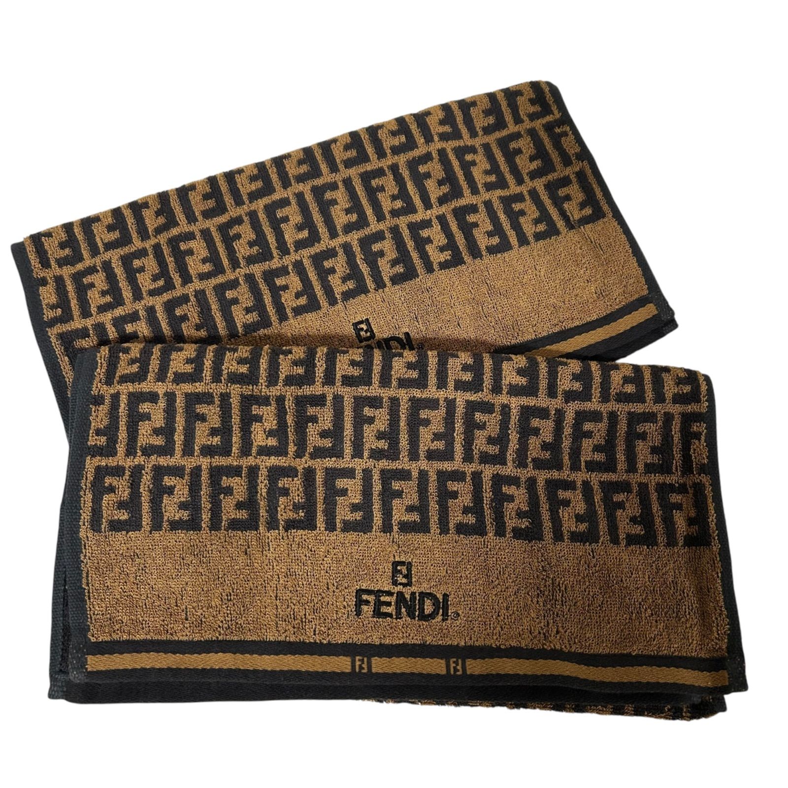 FENDI フェイスタオル 2枚セット ズッカ柄 - メルカリ