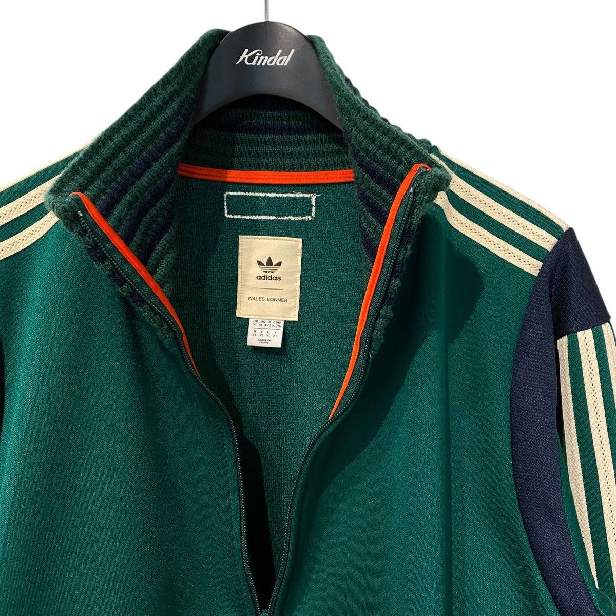 WALES BONNER×adidas 20AW Track Jacketニット切替トラックジャケット