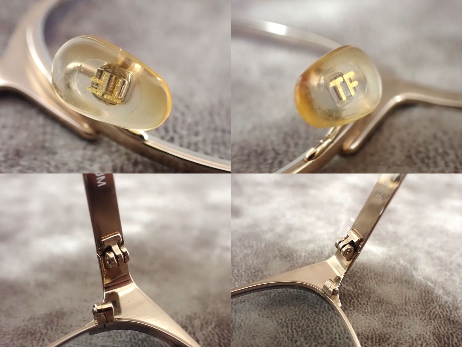 美品/日本製】TOM FORD トムフォード TF5382 001 メガネ チタニウム