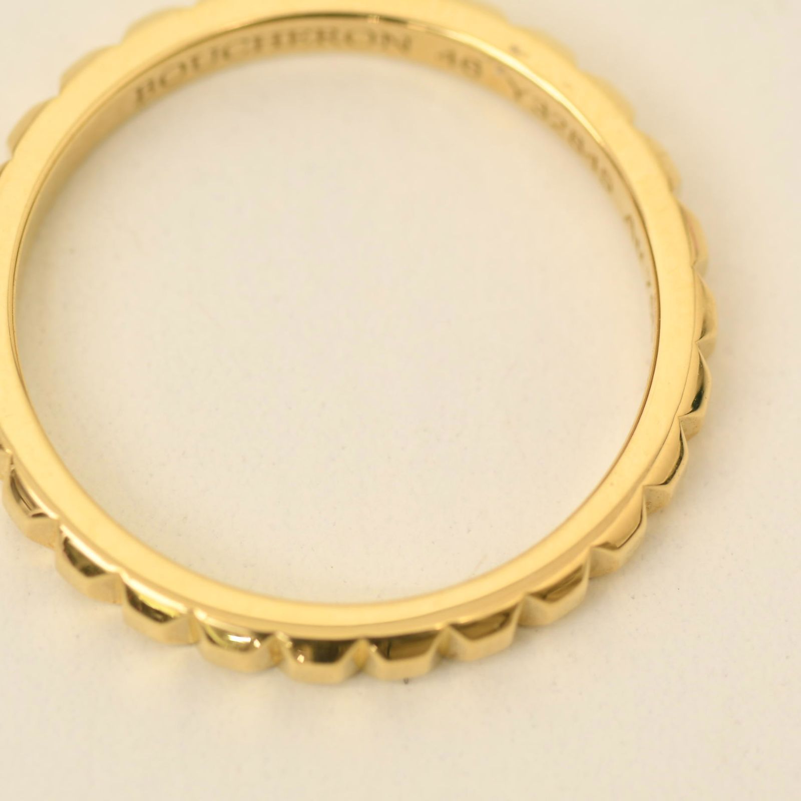 Boucheron ブシュロン リング YG #46 キャトル クル ド パリ スモール