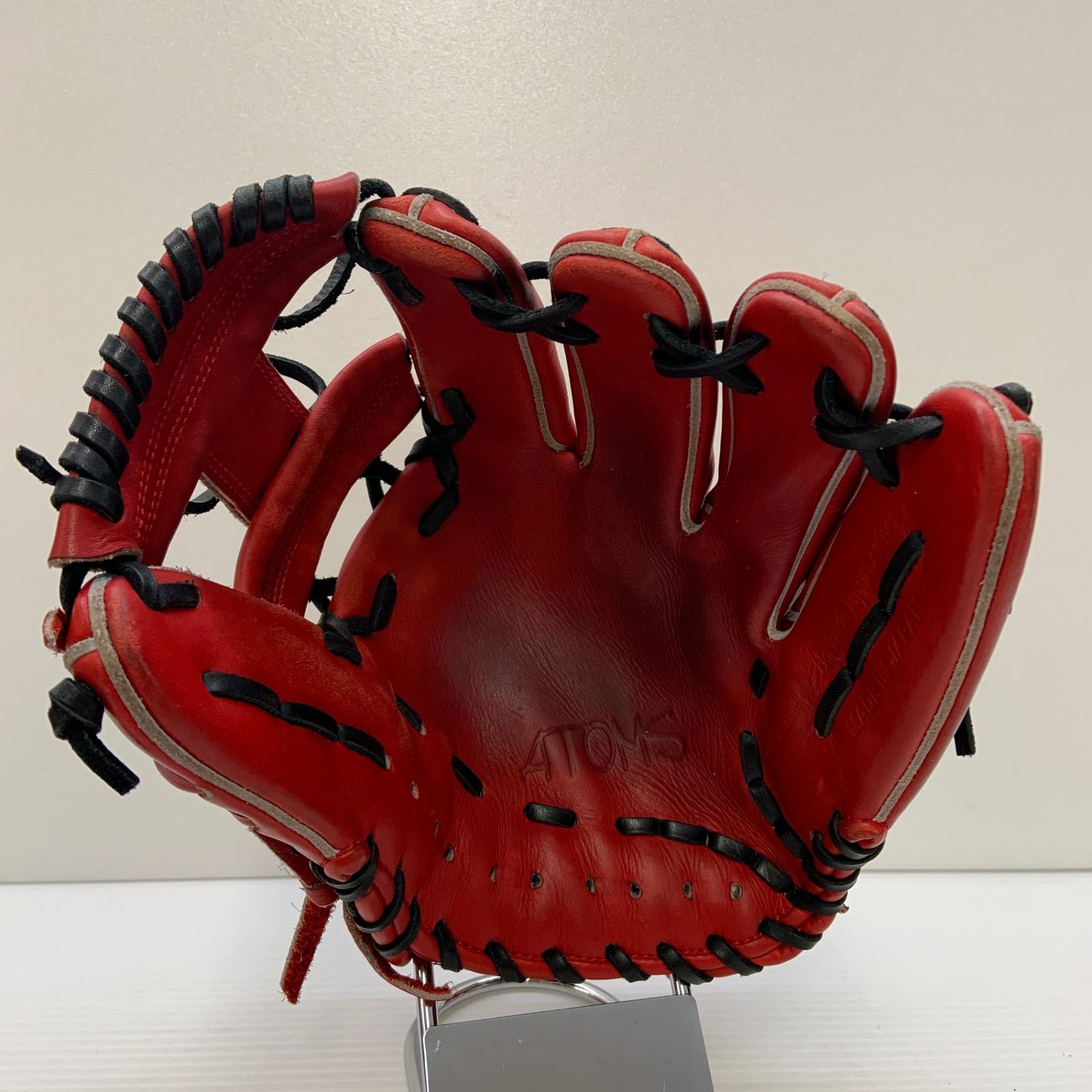 アトムズ ATOMS 硬式 大人 一般 内野手用 グローブ グラブ 右投げ 中古 