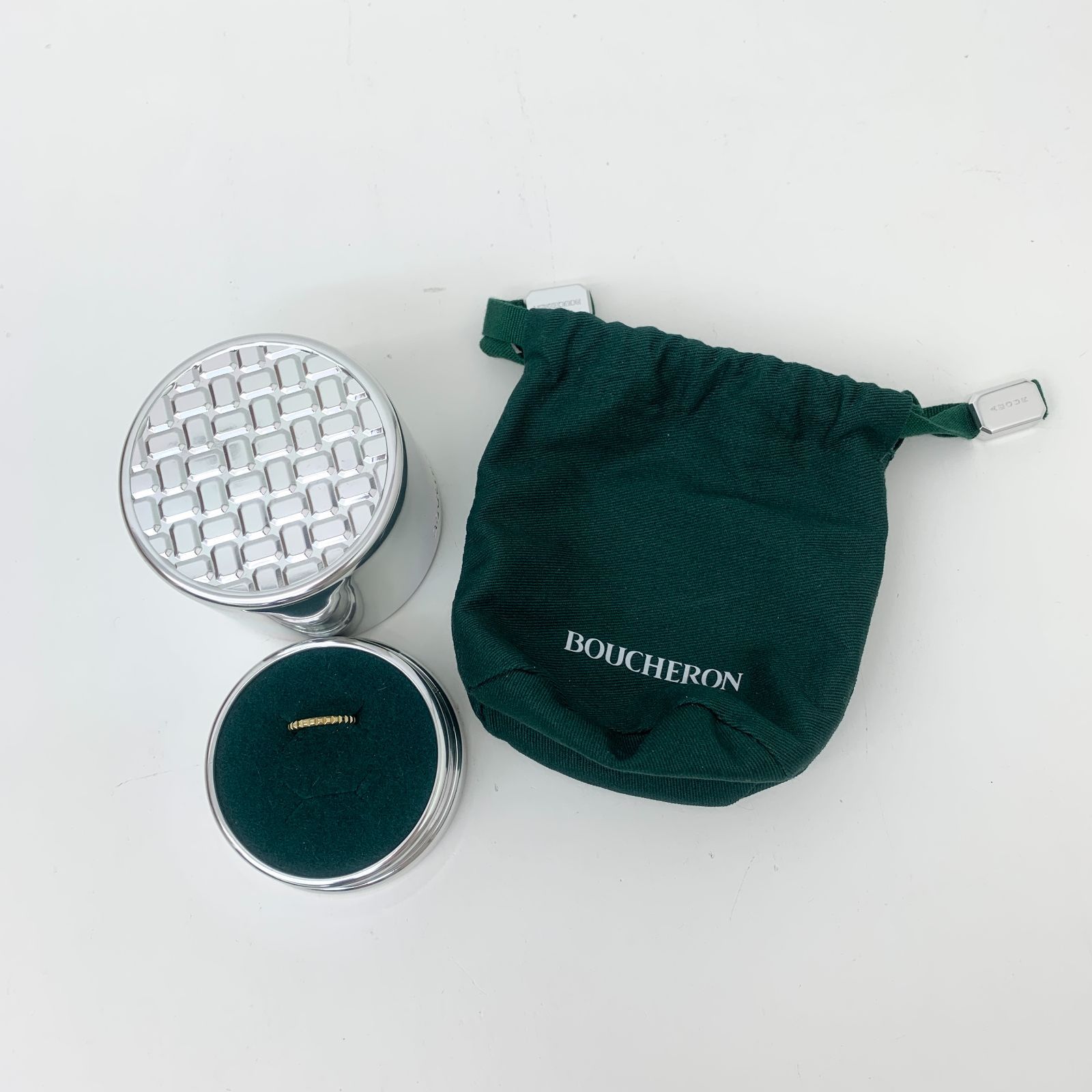 Boucheron ブシュロン リング YG #46 キャトル クル ド パリ スモール 
