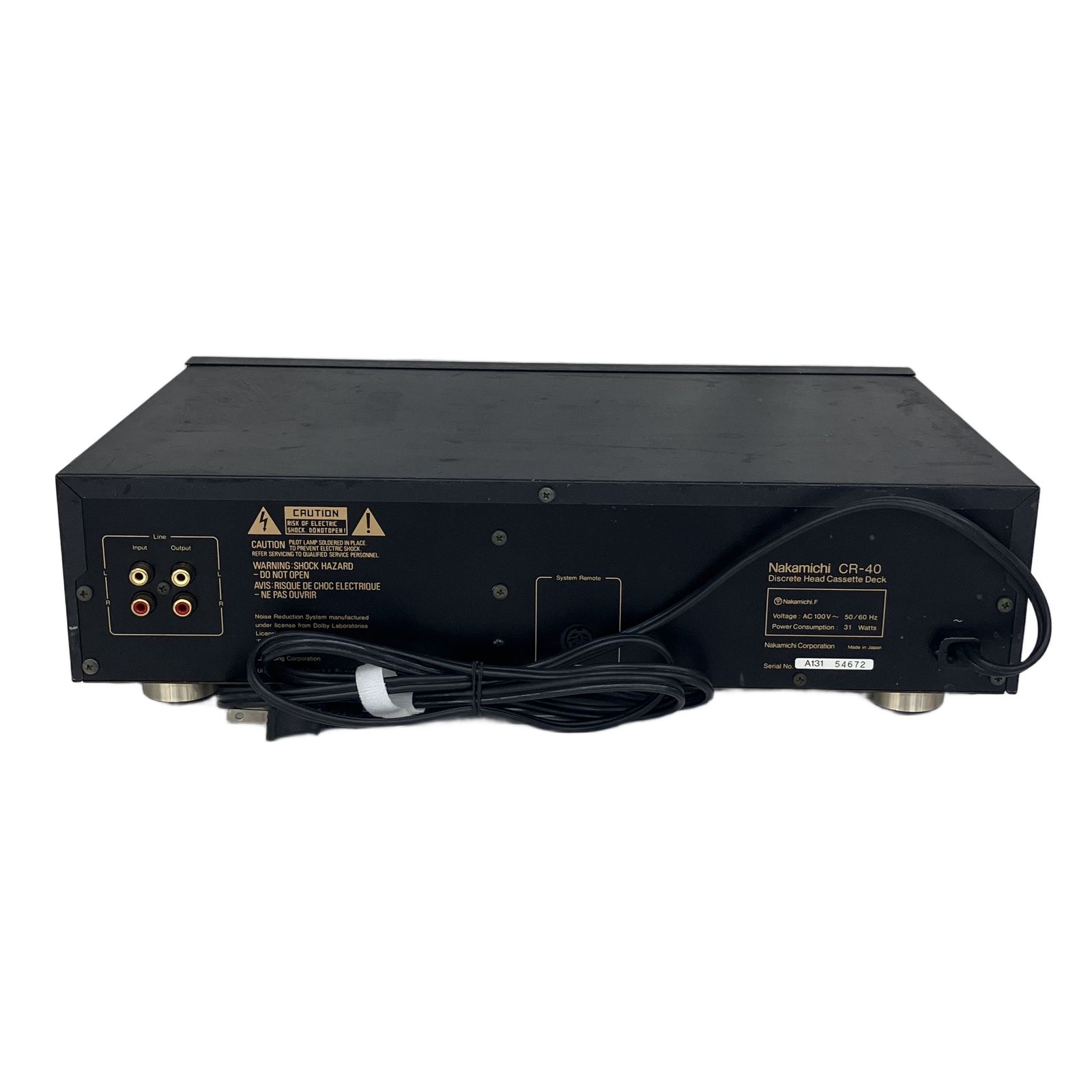 Nakamichi CR-40 – Audiolife － Enjoy your audio life