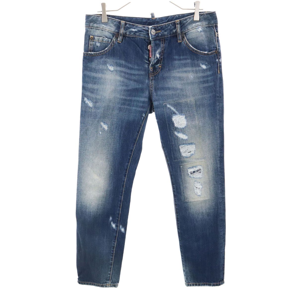DSQUARED2 ディースクエアード デニムパンツ 42 イタリア製 DSQUARED2 ディースクエアード2 イタリア製 デニムパンツ 42 ブルー系