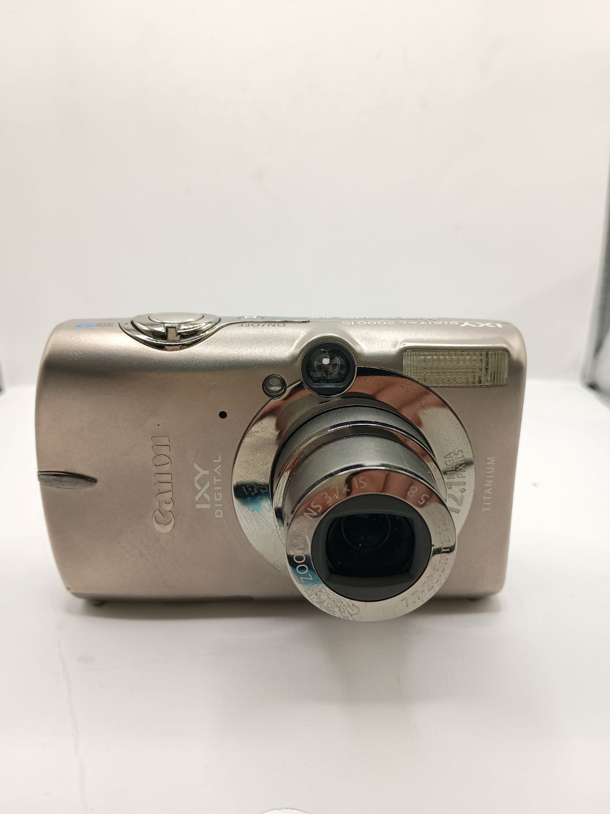 4401 【動作確認済】Canon IXY DIGITAL 2000 IS ゴールド コンパクト