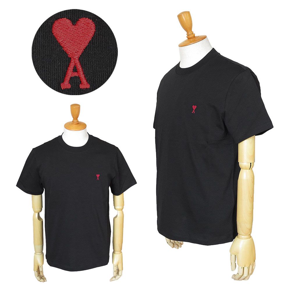 アミ パリス Tシャツ 半袖 ユニセックス BFUTS035.724 トップス ハート 