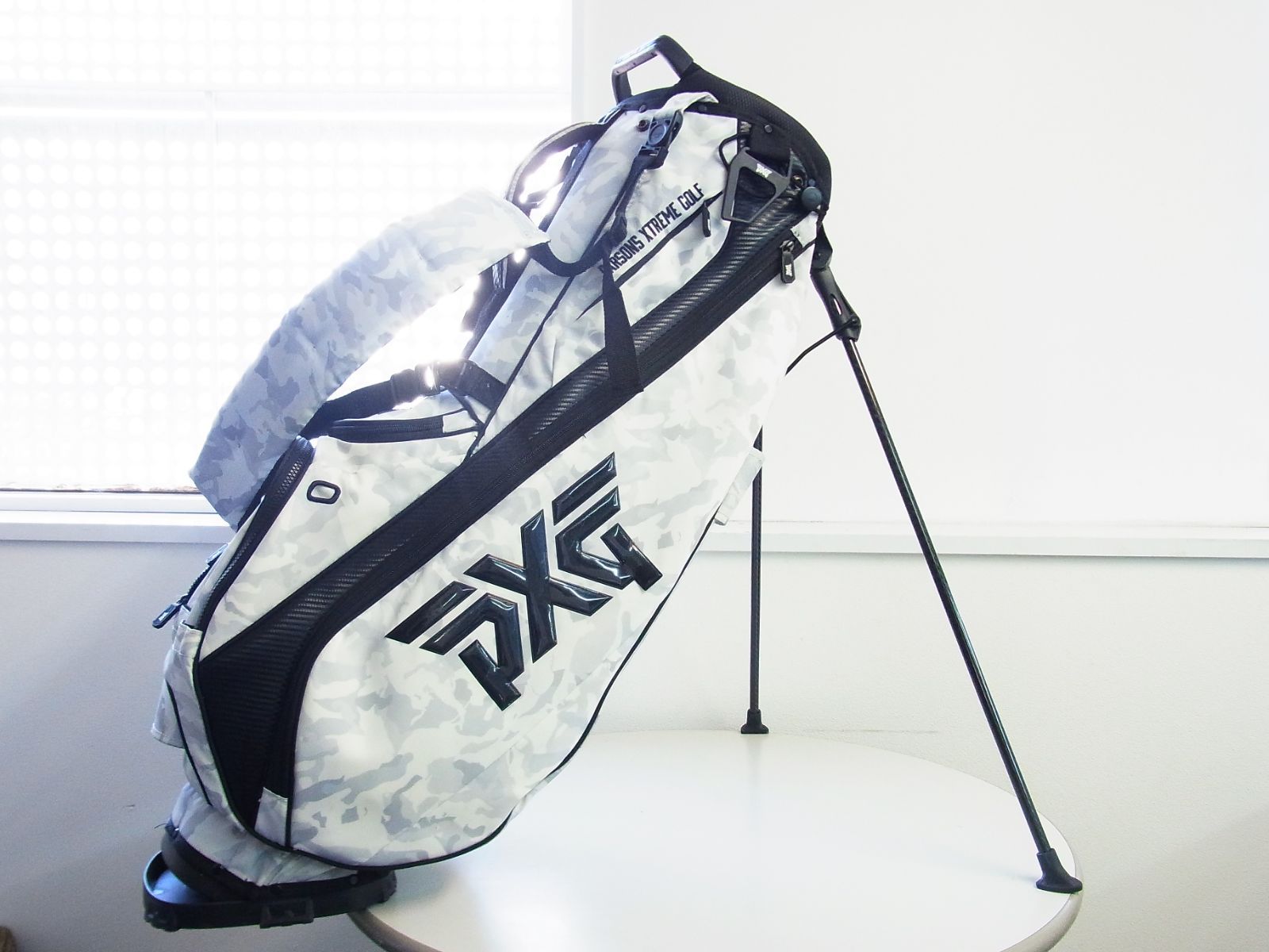 正規☆PXG ピーエックスジー☆PXG スタンドフェアウェイカモキャディ