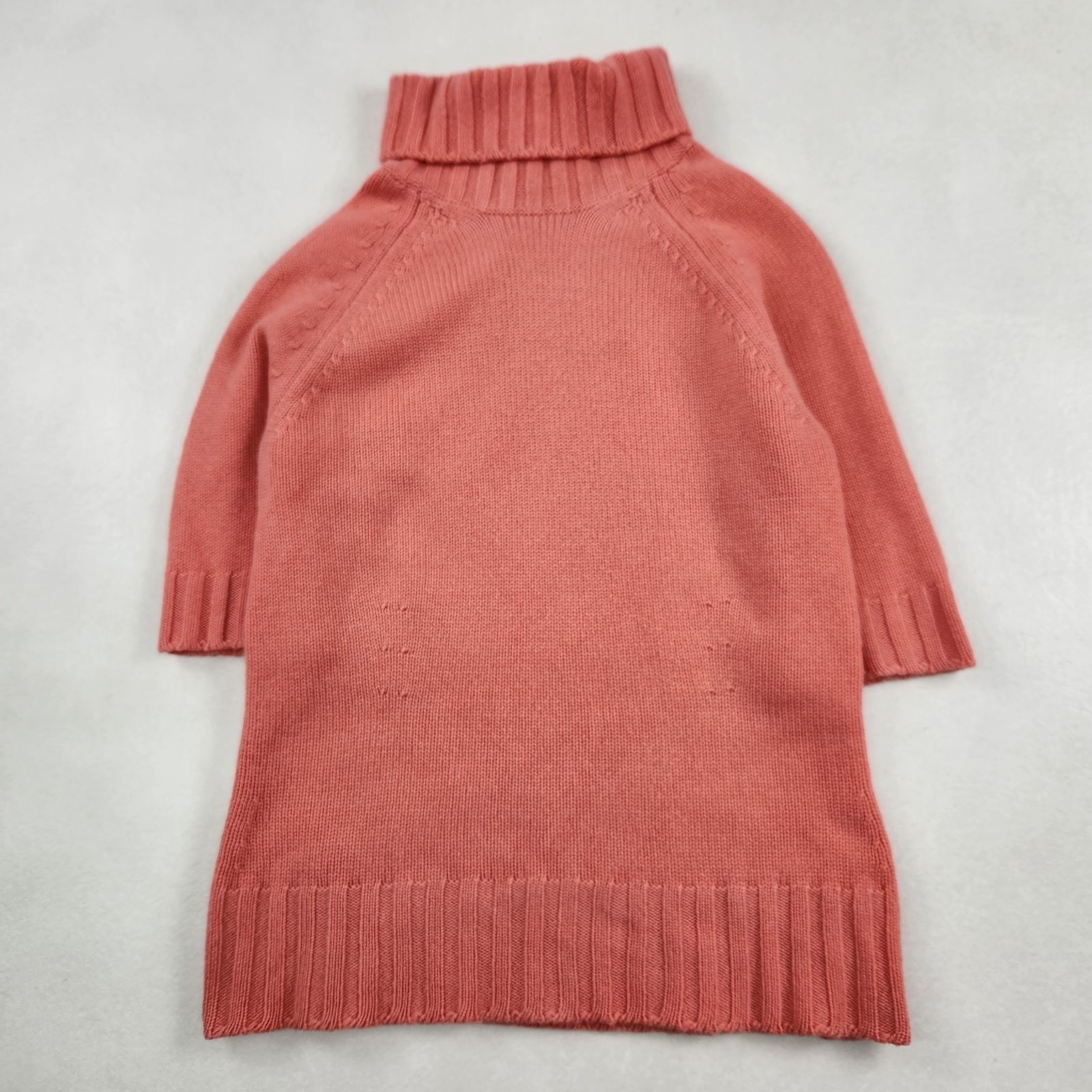 美品 CELINE ニット セリーヌ カシミヤ100% 希少 ピンク 半袖 セーター 