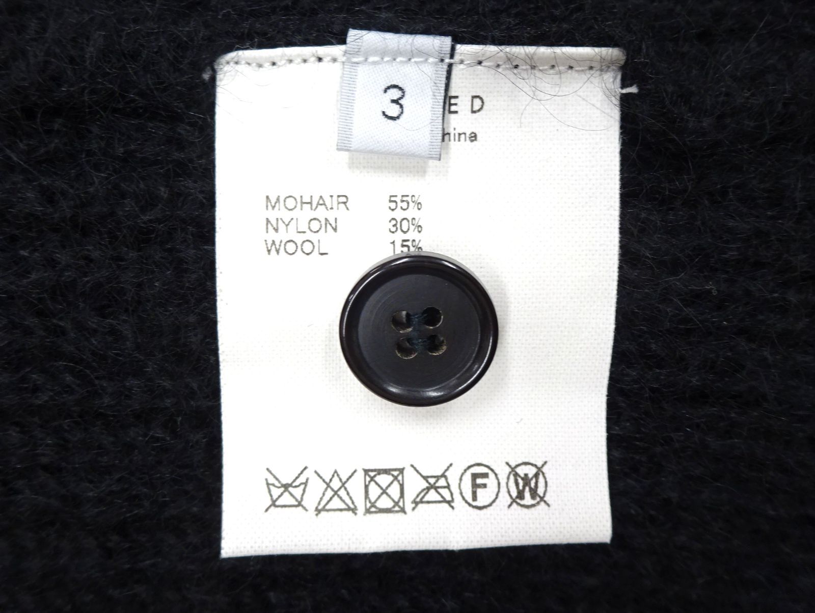 19AW UNUSED アンユーズド Mohair Cardigan モヘア カーディガン 3