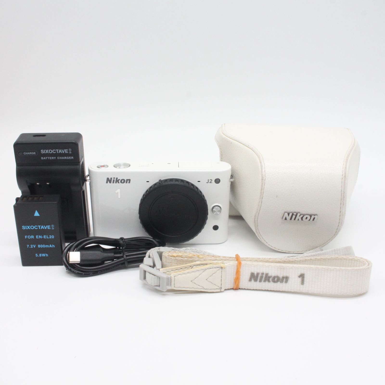 7796ショット！□極上品□ Nikon Nikon 1 J2 ボディー ホワイト - メルカリ