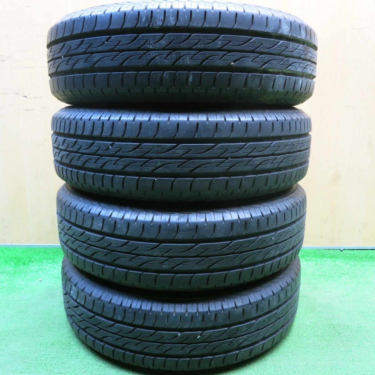 4本価格☆ダイハツ タント ムーヴ 等 純正 155/65R14 ブリヂストン 