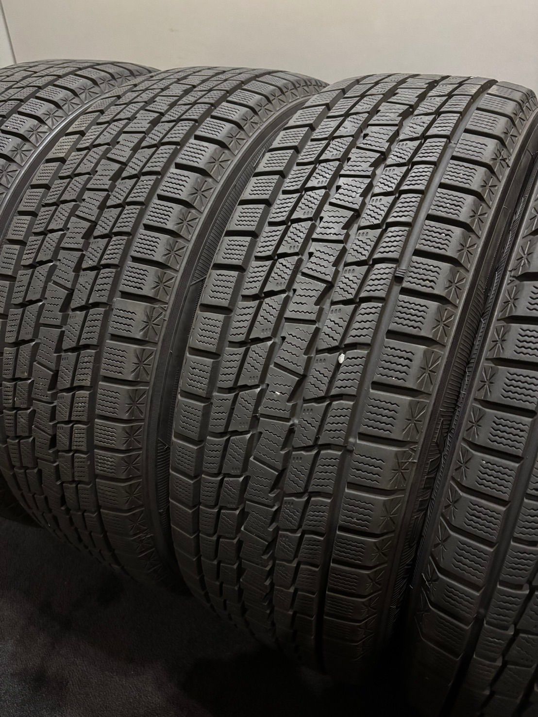 ★225/55R19 GOODYEAR/ICENAVI SUV 20年製 スタッドレス 4本 CX-8 CX-5 エクストレイル (南4-L631)