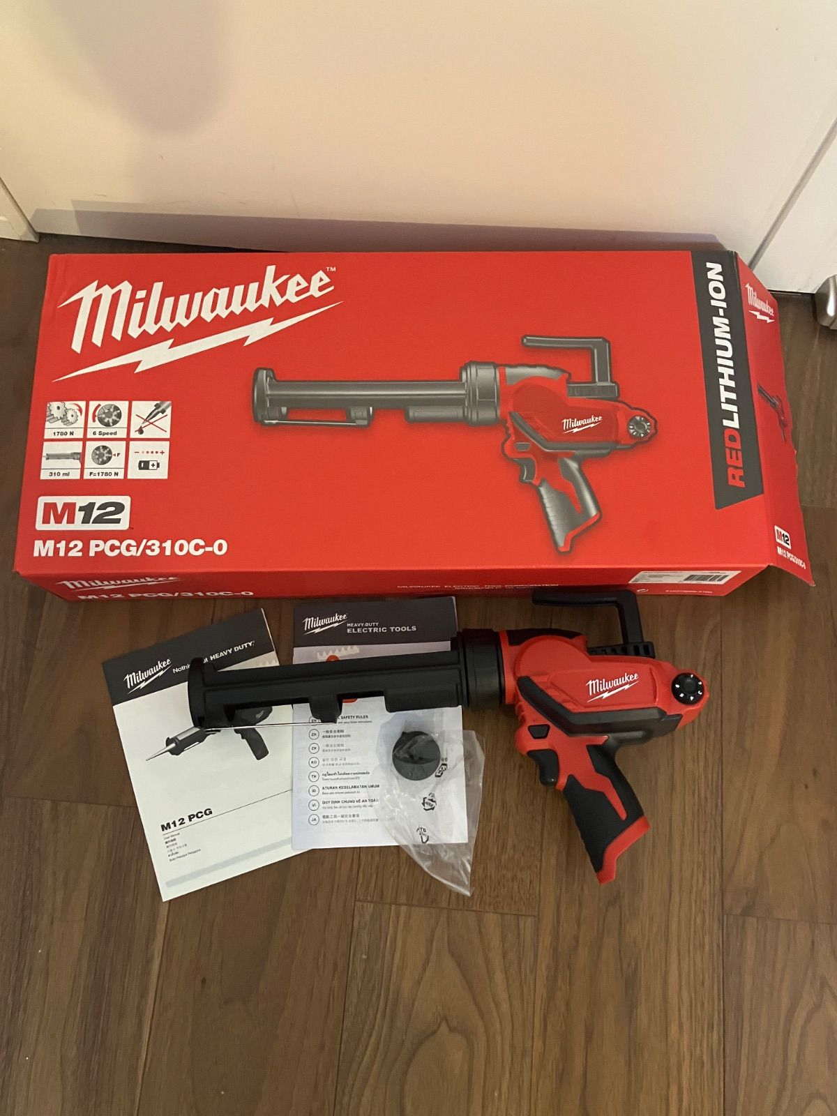 超希少-日本未発売電動コーキングガンmilwaukeeミルウォーキー