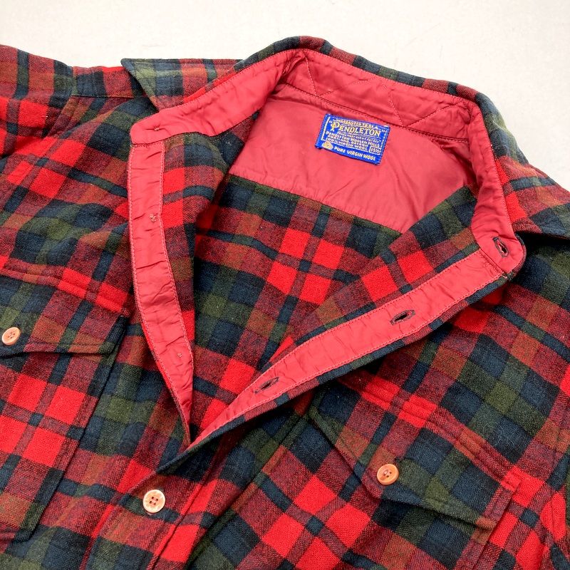 PENDLETON ペンドルトン 70s 70年代 ヴィンテージ ウールシャツ 長袖