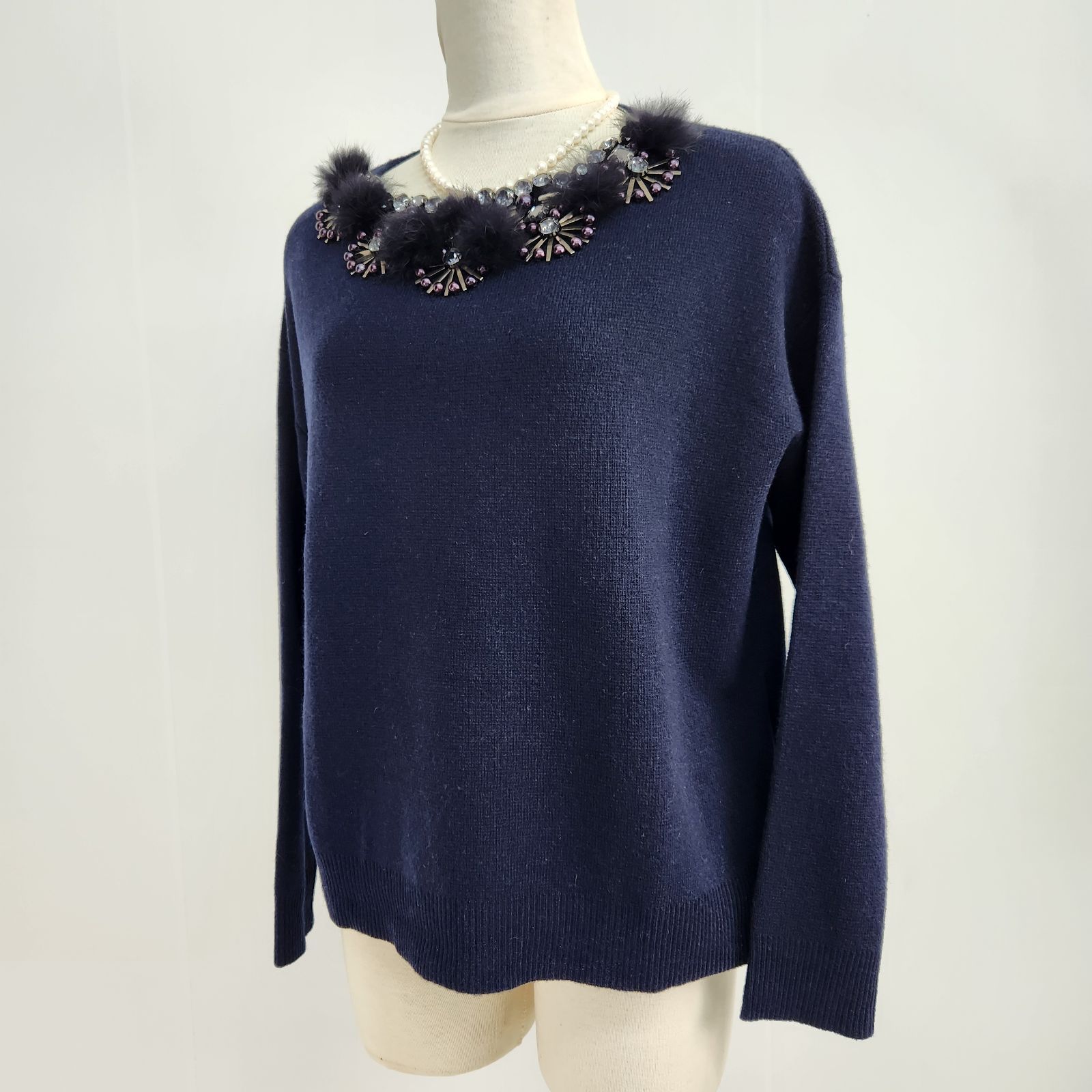 美品 GRACE CONTINENTAL ニット グレースコンチネンタル カシミヤ 