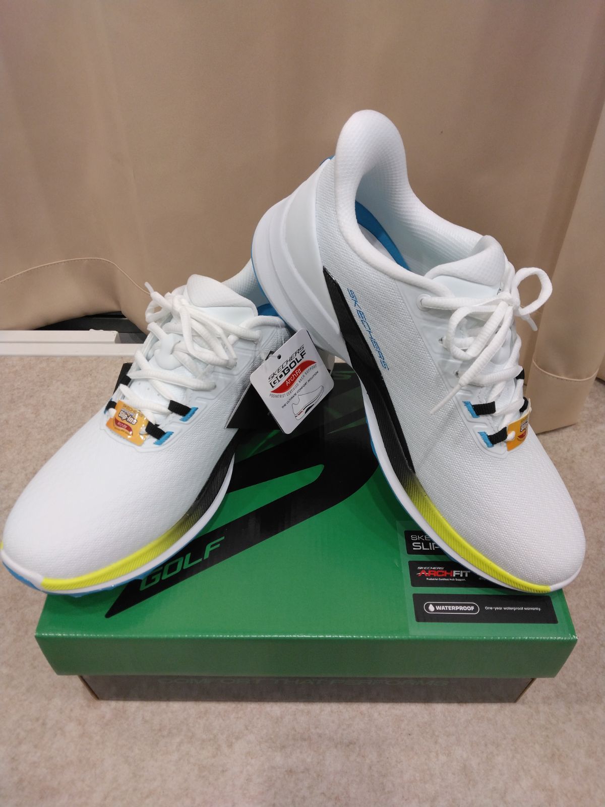 New Unused] SKECHERS Men's Hands Free Slip-ins Golf Pure SI 214147