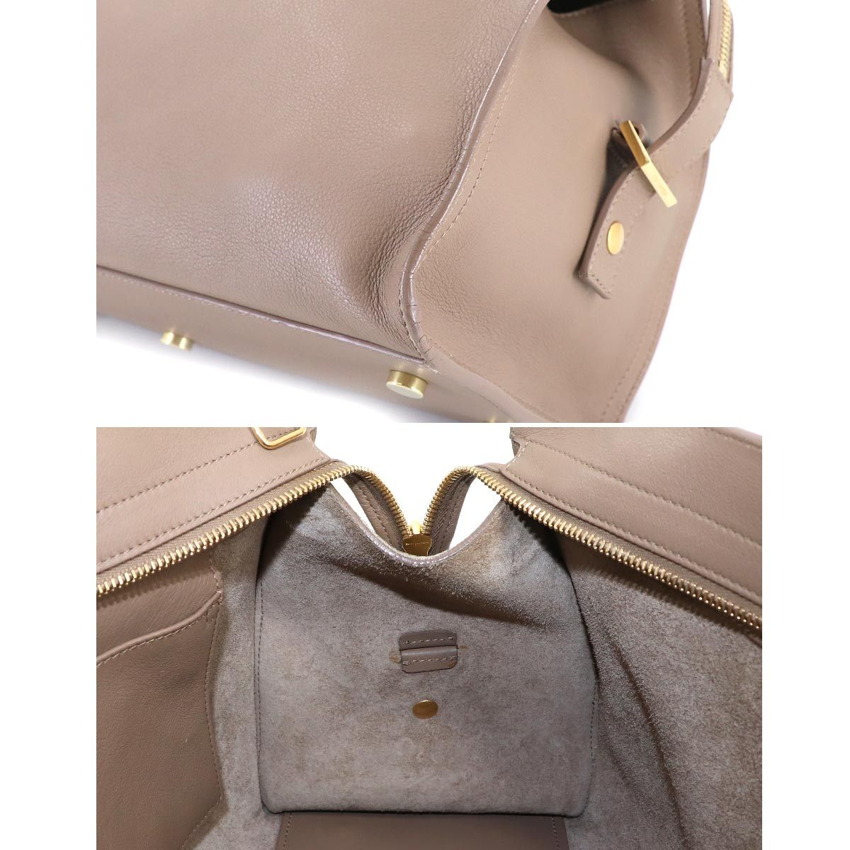 美品 サンローラン SAINT LAURENT スモール カバス 2way ハンド 