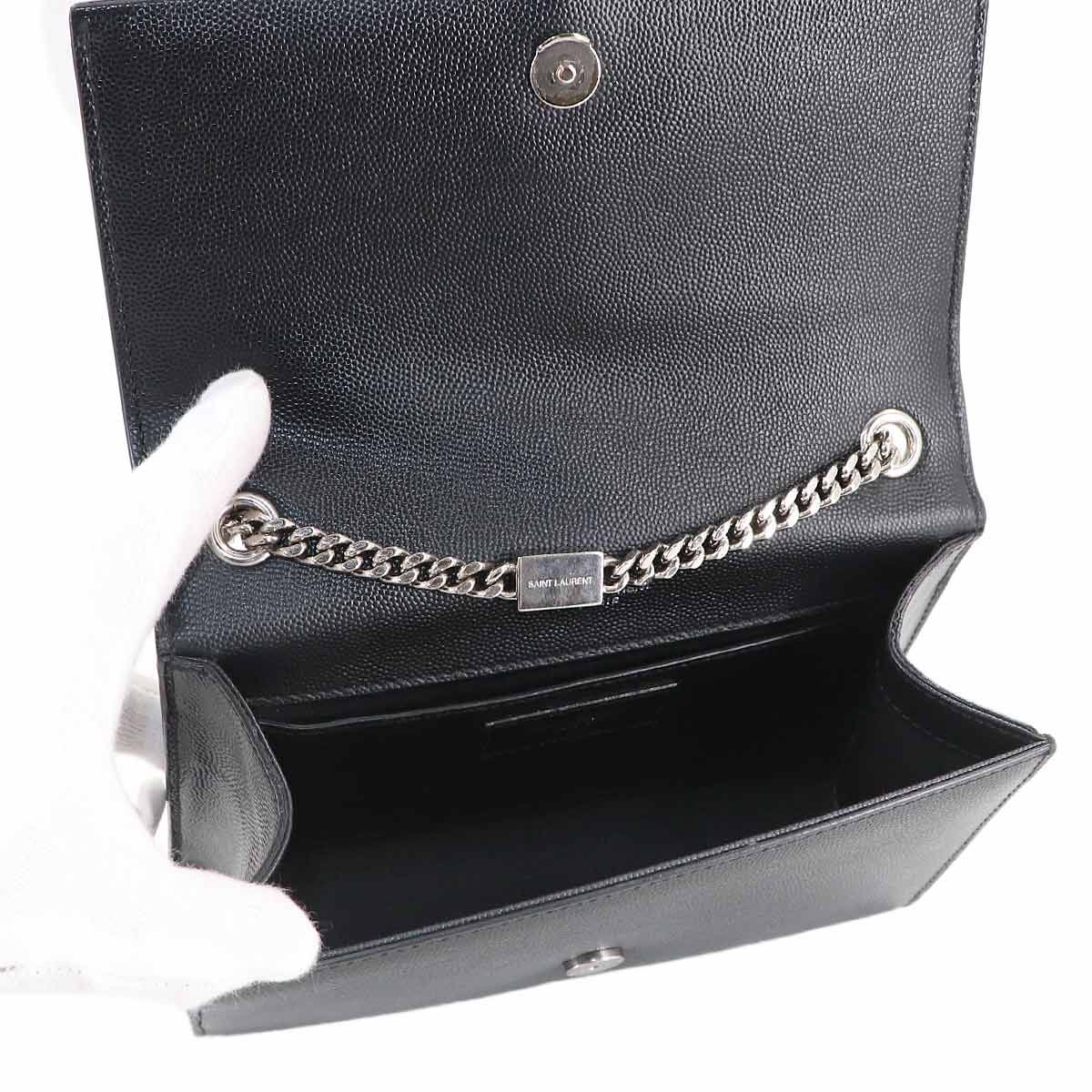 美品 サンローラン SAINT LAURENT ケイト スモール チェーン 