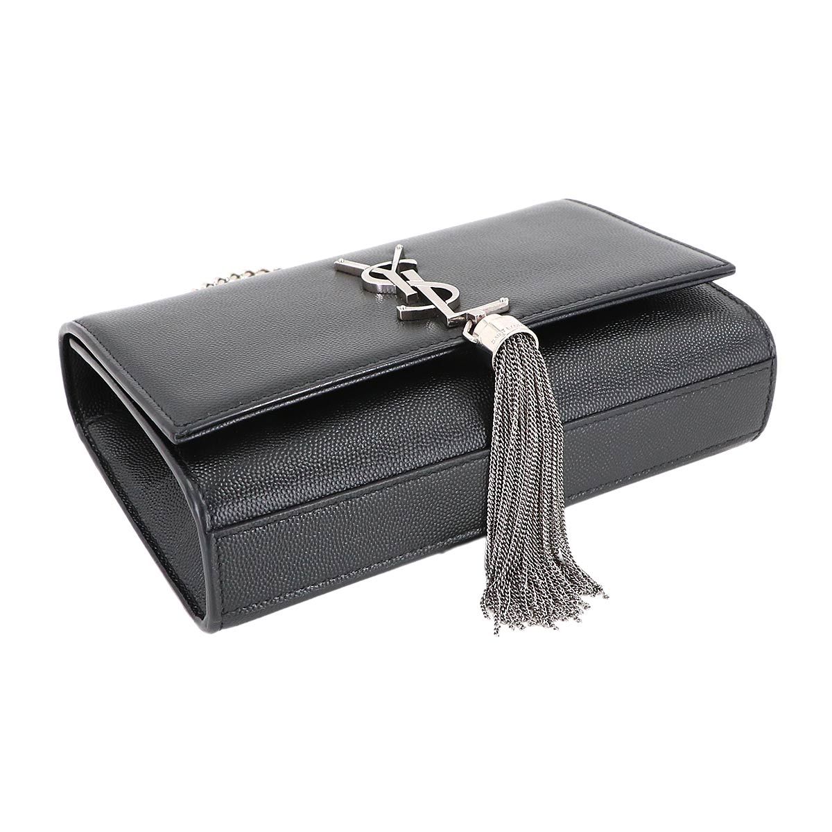 美品 サンローラン SAINT LAURENT ケイト スモール チェーン 