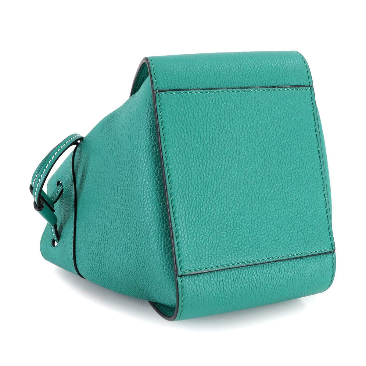 新品同様 ロエベ LOEWE ハンモック ドローストリング ミニ 2way ハンド 