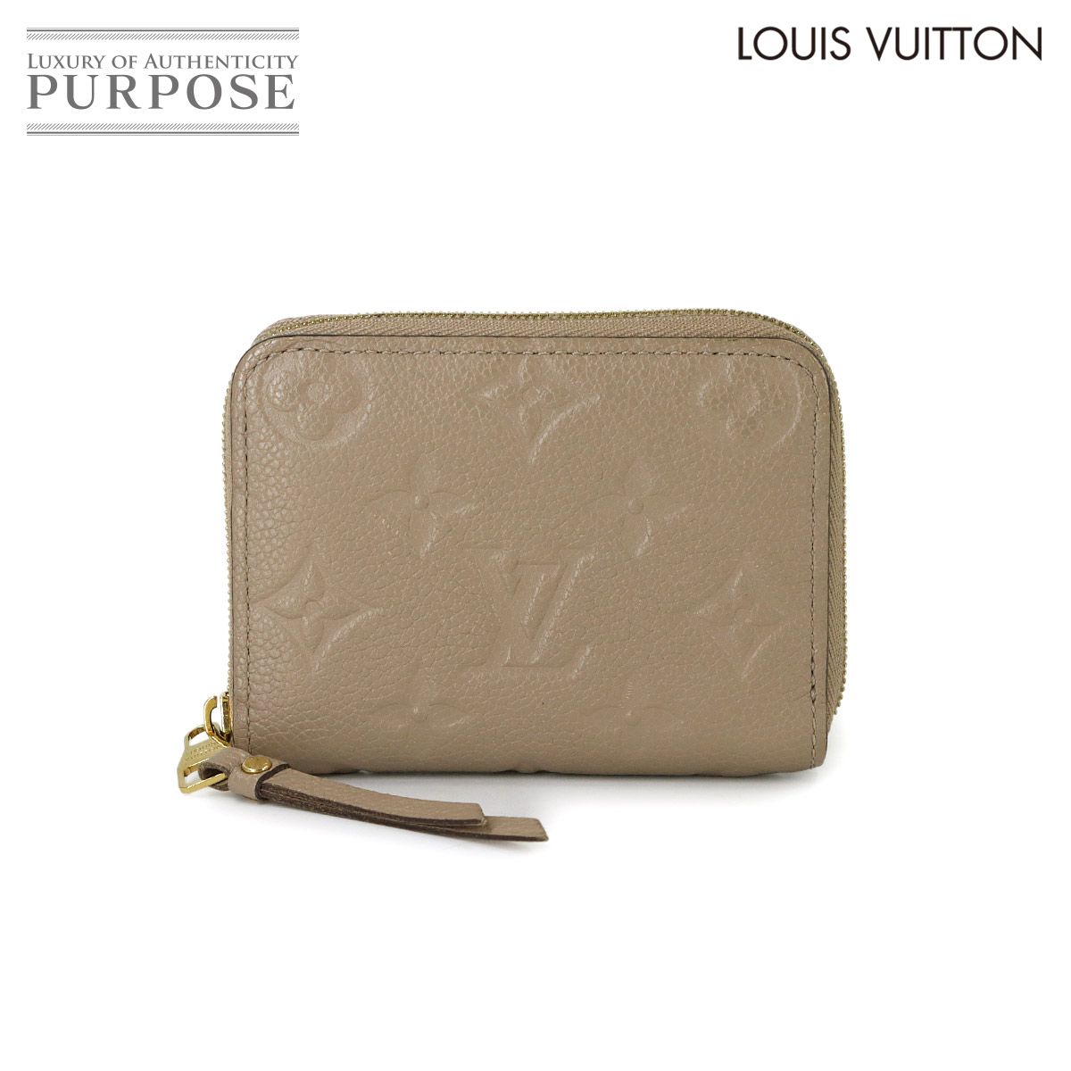 ルイヴィトン アンプラント ジッピーパース トゥルトレール 美品 ルイ ヴィトン LOUIS VUITTON モノグラム アンプラント ジッピー