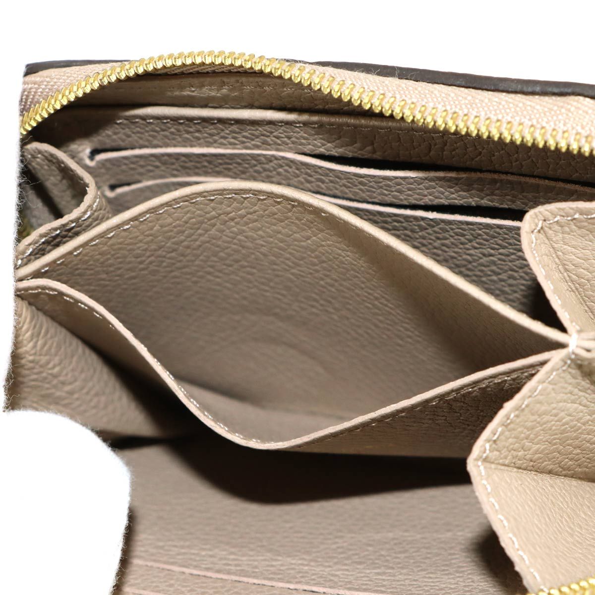 美品 ルイ ヴィトン LOUIS VUITTON モノグラム アンプラント ジッピー