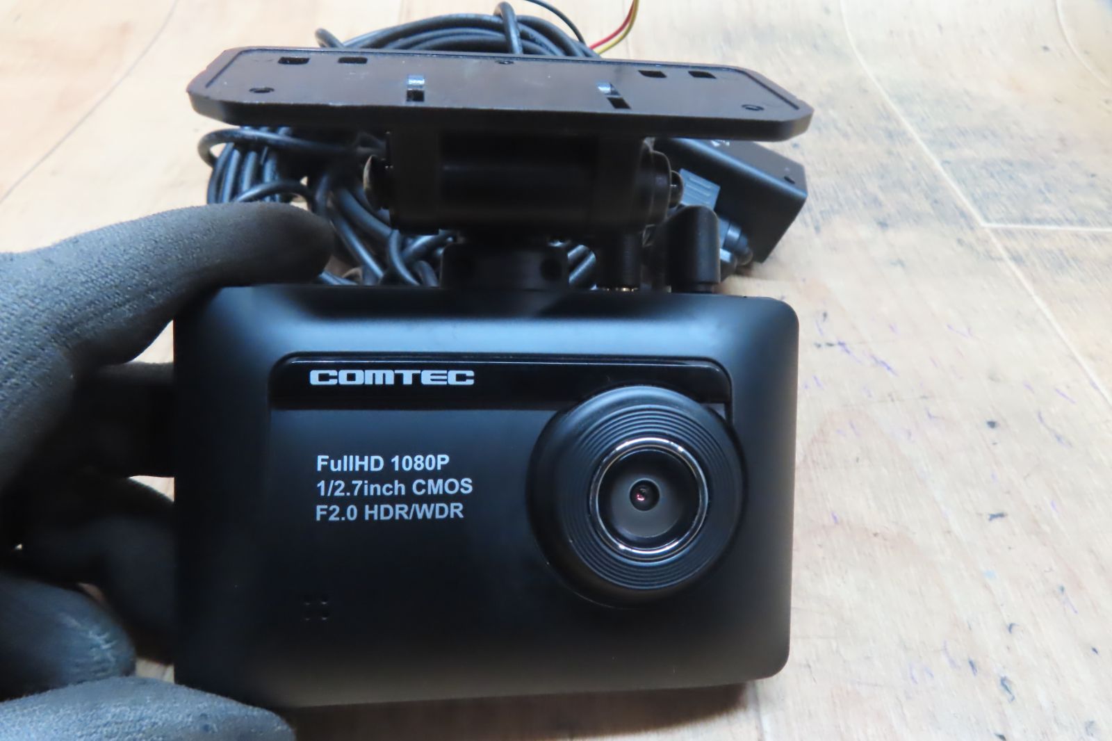 コムテック COMTEC ZDR-015ドラレコ ドライブレコーダー前後2