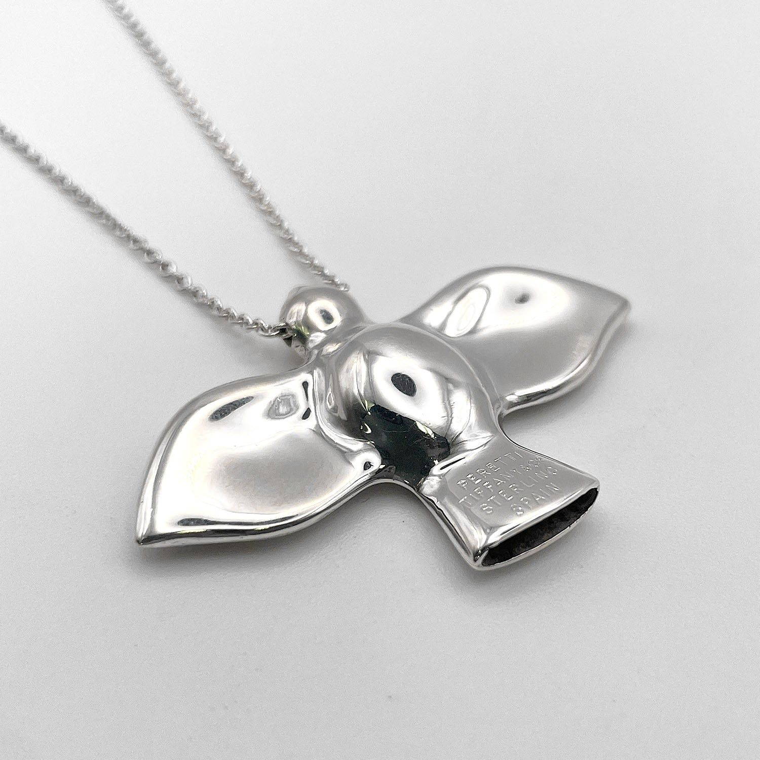 Tiffany&Co. ティファニー バードクロス シルバー ネックレス