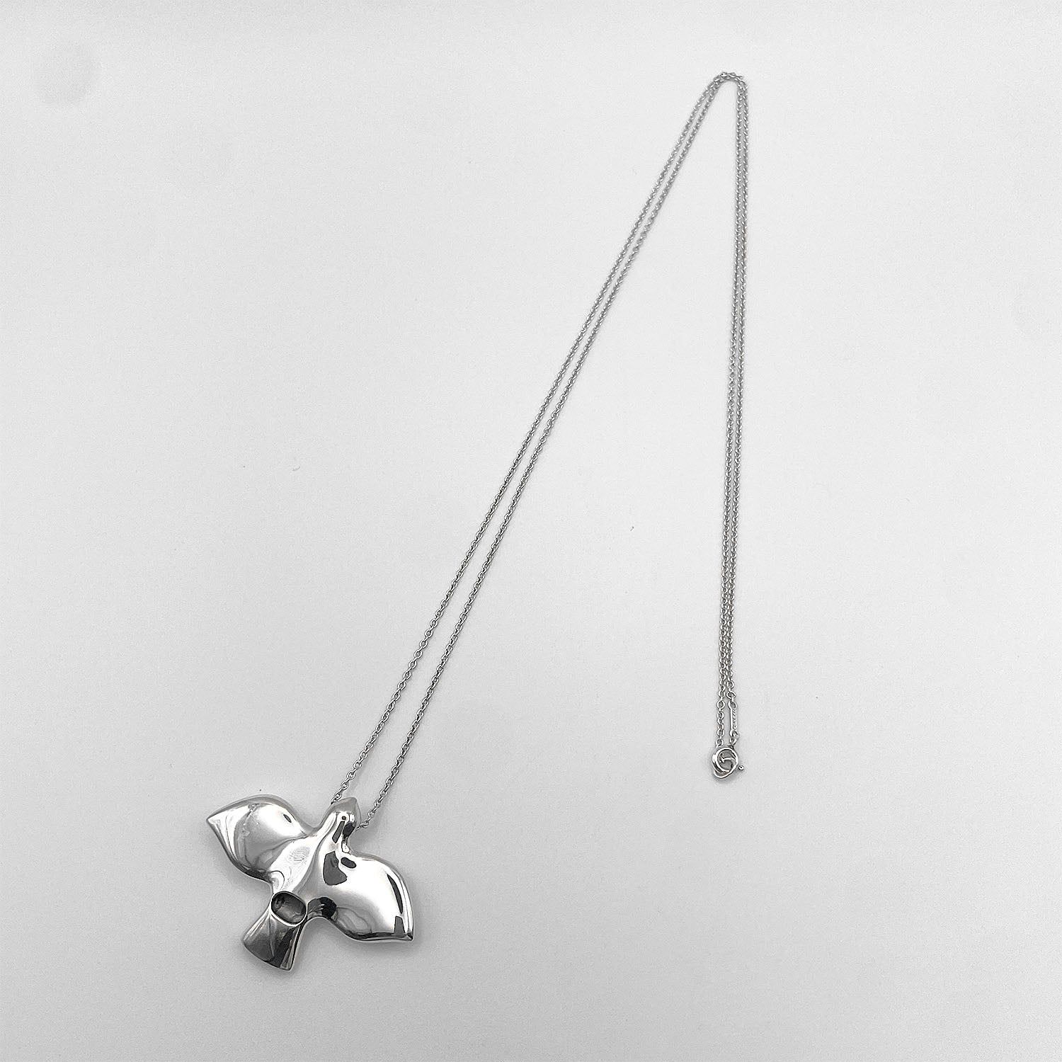 Tiffany&Co. ティファニー バードクロス シルバー ネックレス
